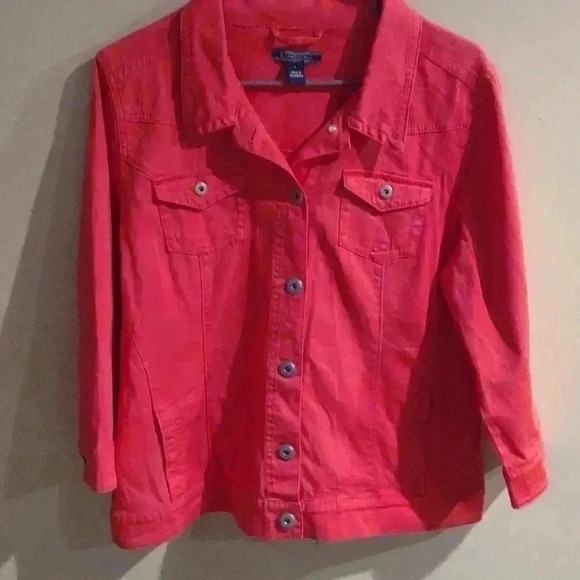 Bandolino jacket pink size‎ large - Picture 1 of 5
